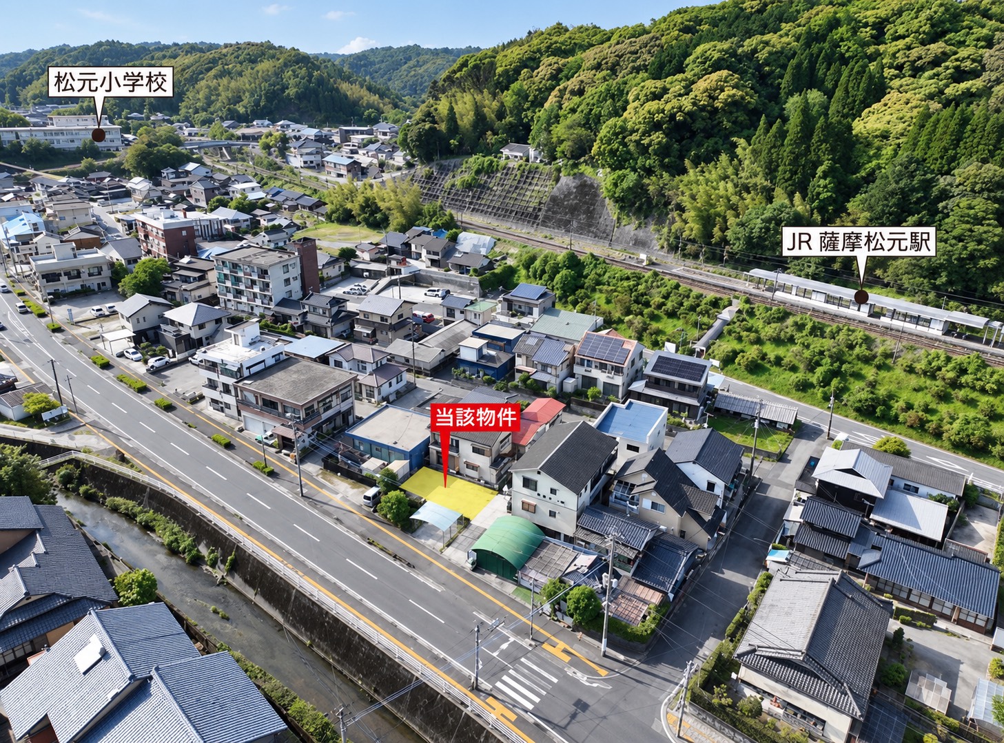 鹿児島市上谷口町(薩摩松元駅) 住宅用地