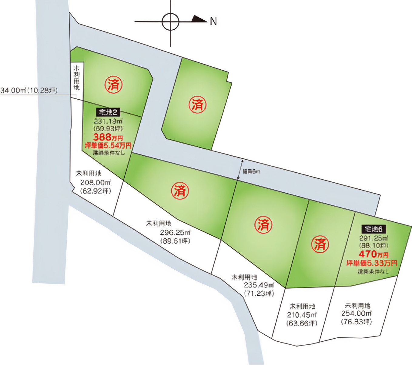 薩摩川内市 永利町 7区画