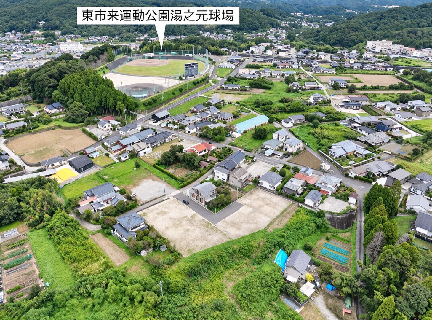 日置市 東市来町湯田（湯之元駅） 住宅用地