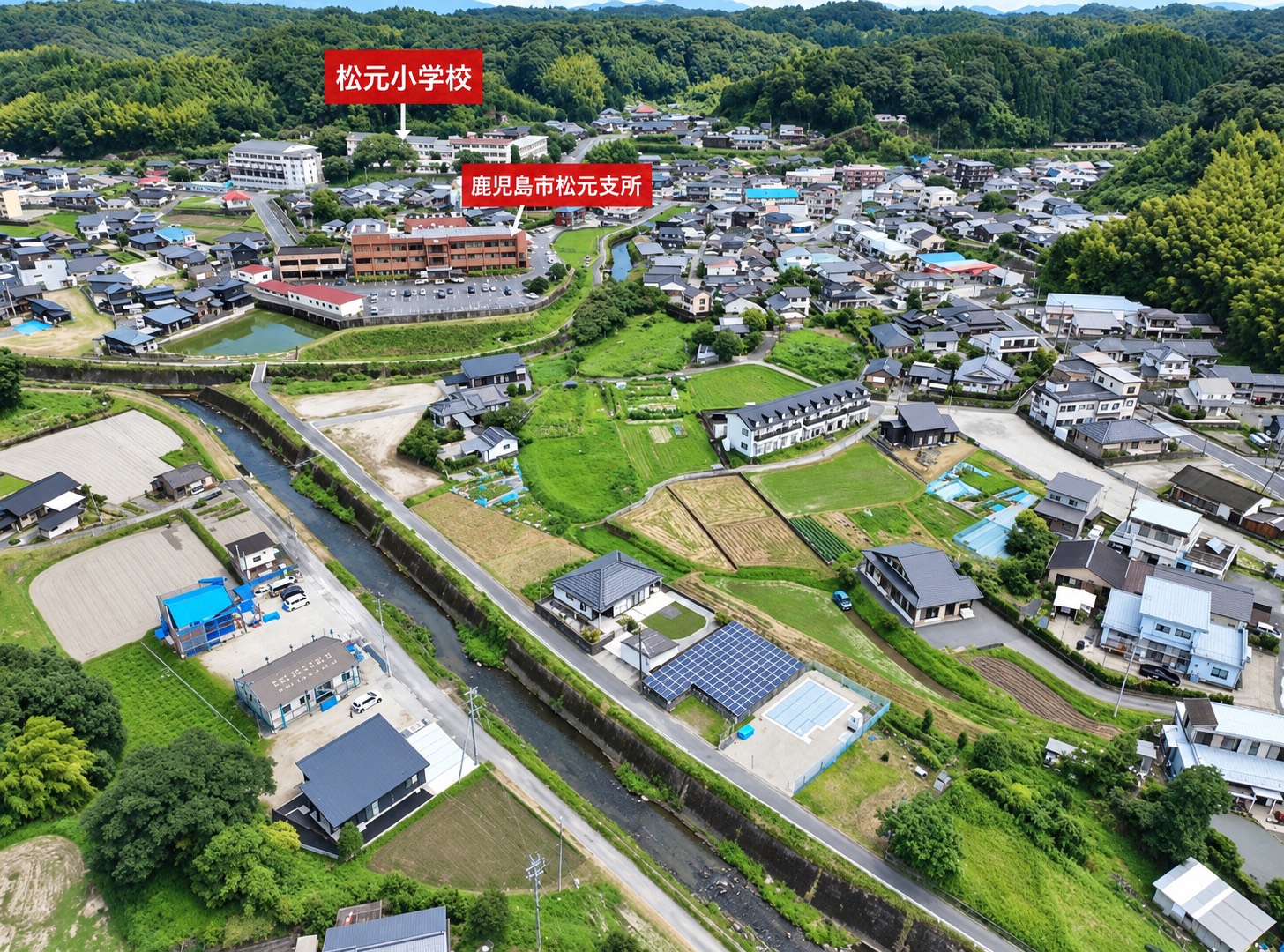 鹿児島市上谷口町(薩摩松元駅) 5区画 住宅用地