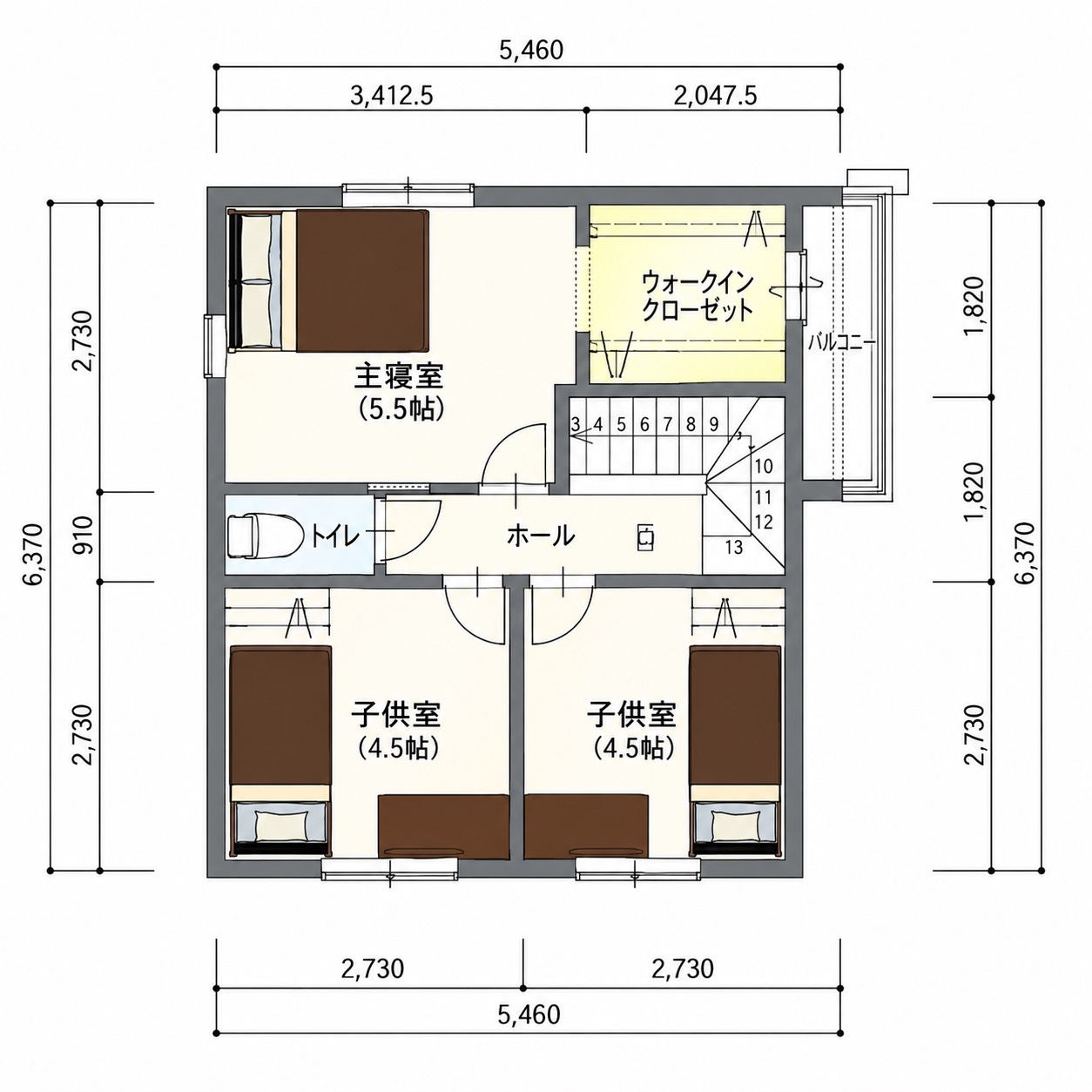 鹿児島市春山町 (上伊集院駅) 新築一戸建て 2階建て 4LDK