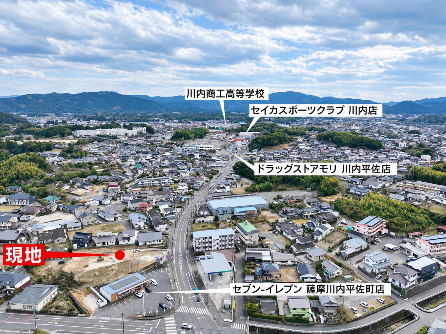 薩摩川内市 平佐町 6区画